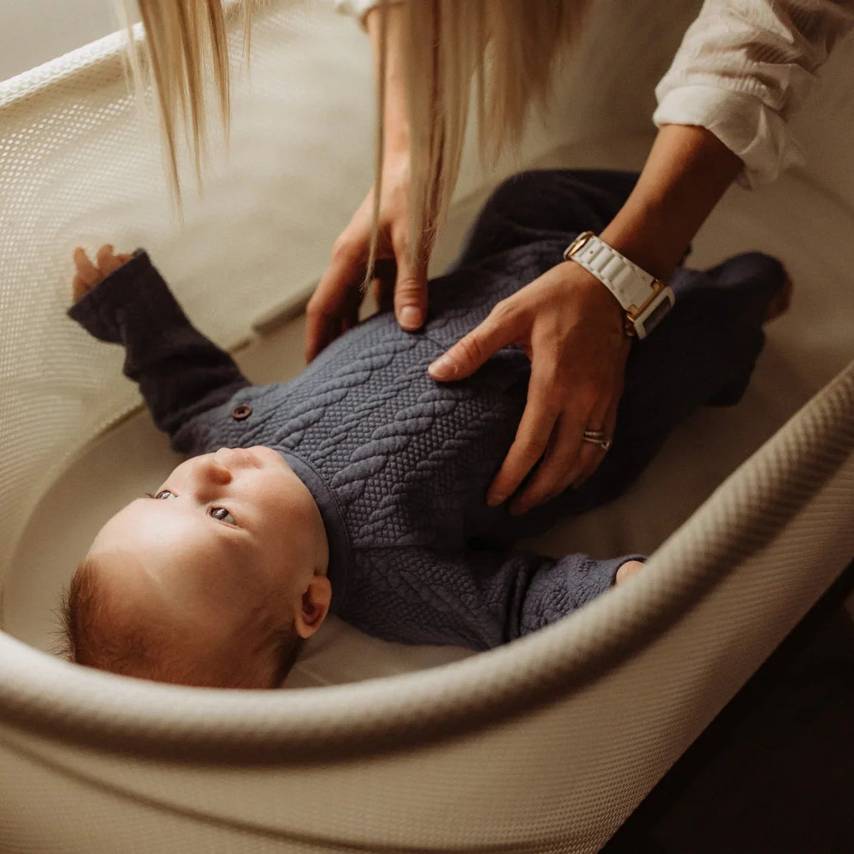 How to Get Your Newborn to Sleep in a Bassinet - Sleep of Mind