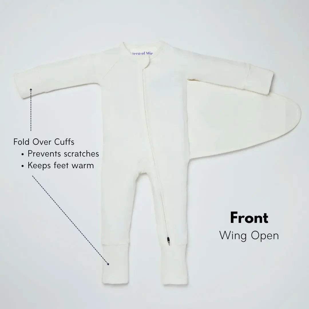Breathing Reassurance Convertible Baby PJ's Sleep of Mind