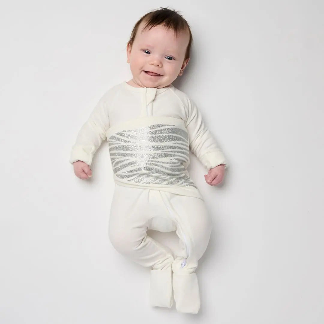 Breathing Reassurance Convertible Baby PJ's Sleep of Mind