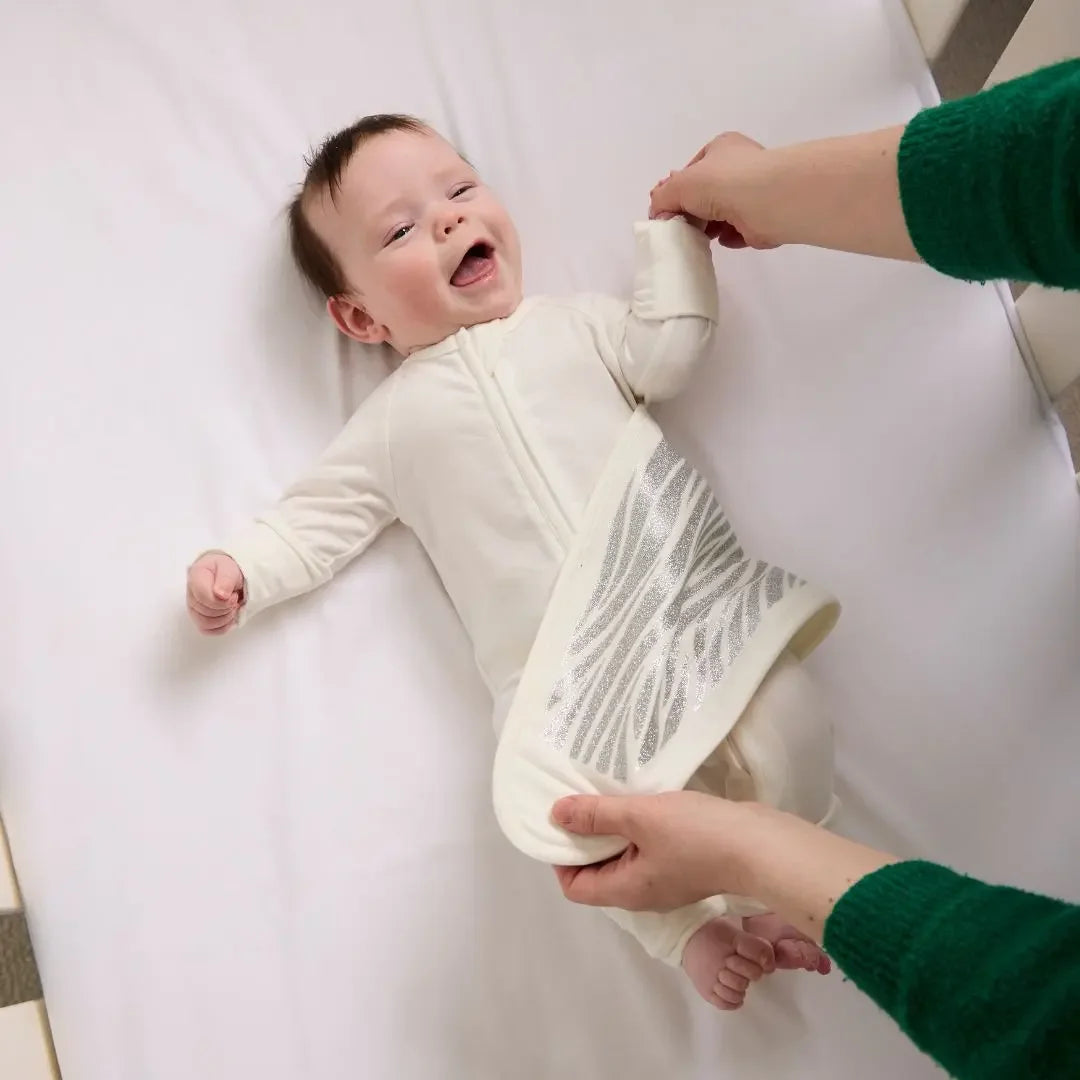 Breathing Reassurance Convertible Baby PJ's Sleep of Mind