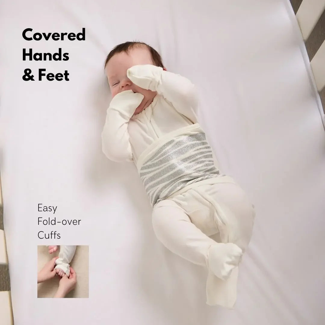 Breathing Reassurance Convertible Baby PJ's Sleep of Mind