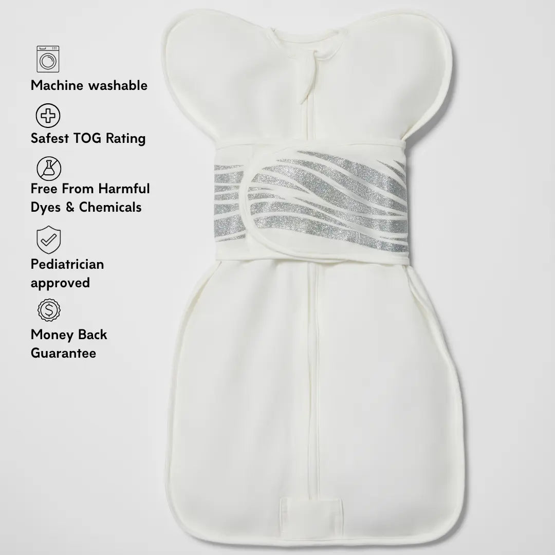 Breathing Reassurance Newborn Baby Swaddle Sleep of Mind