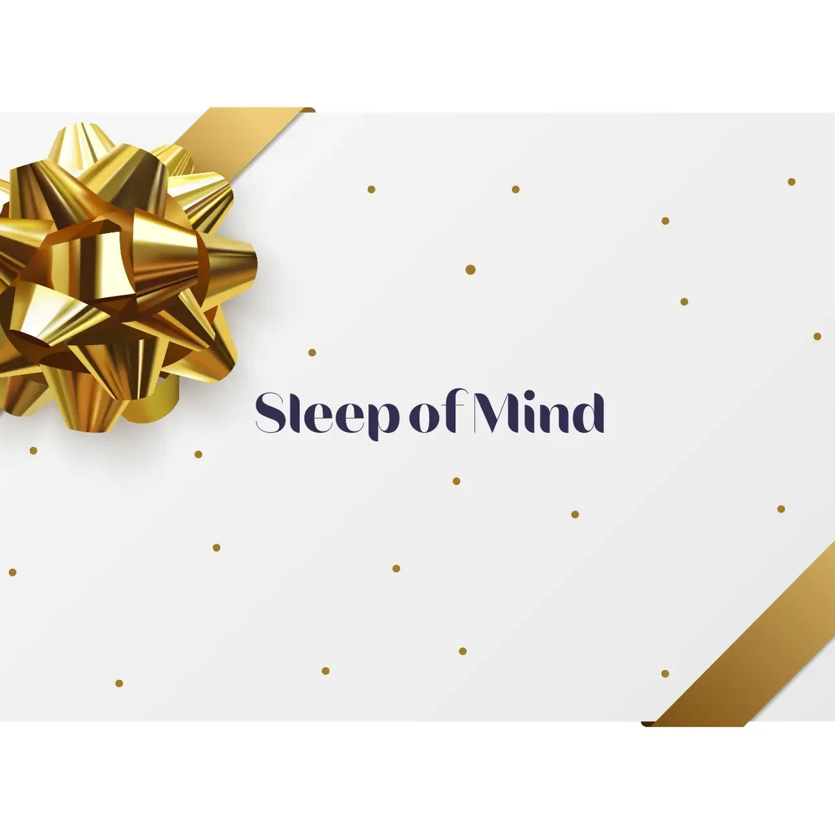 The Sleep of Mind Gift Card - The Gift of Anxiety Free Sleep