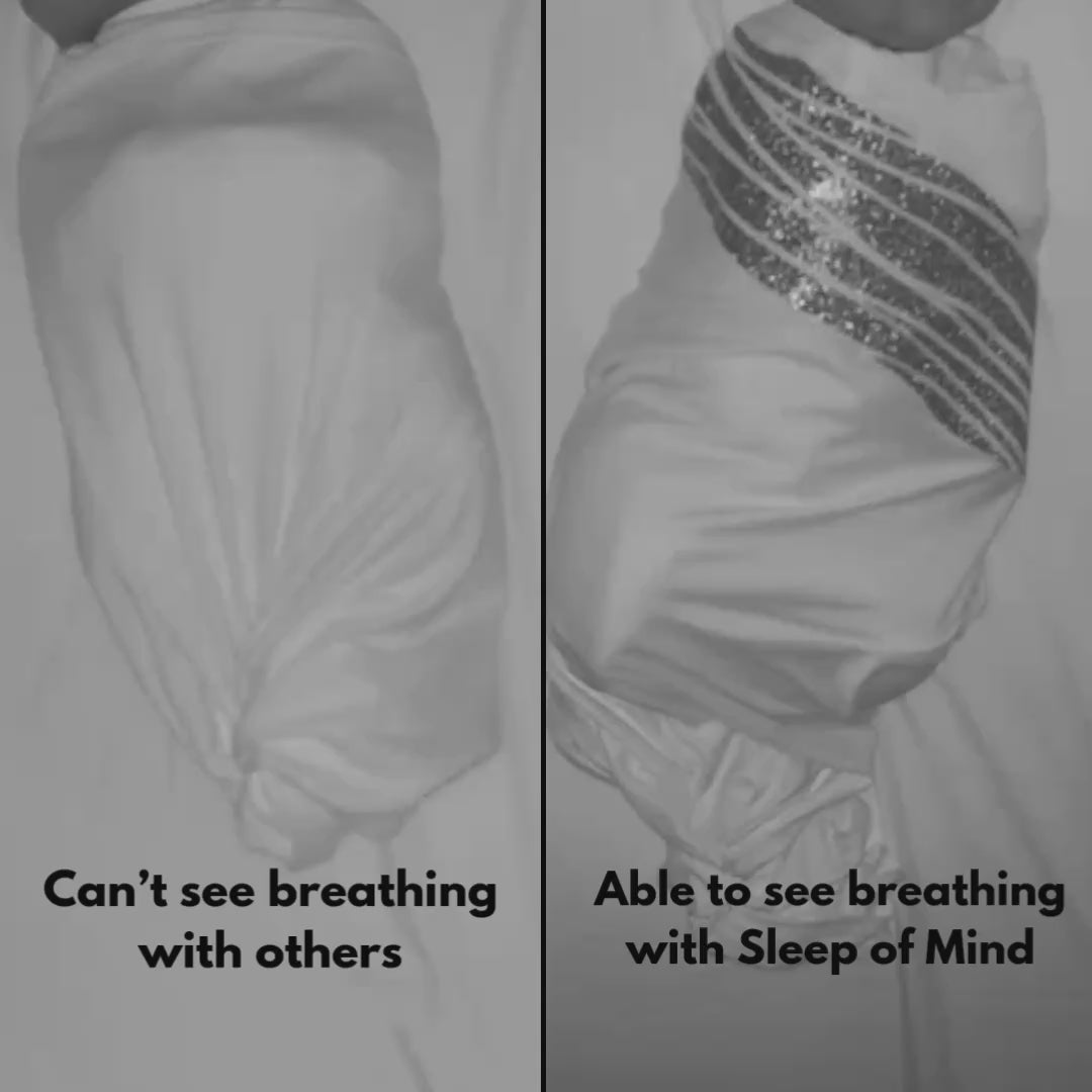 Comparison video of Sleep of Mind swaddle versus other swaddles 